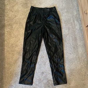 Princess Polly leather trousers, never worn.
